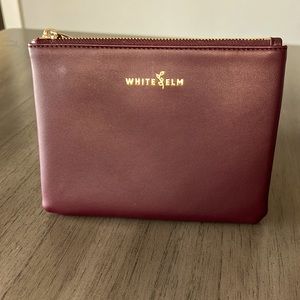 White Elm Maia Makeup Bag - Merlot. Gently used.